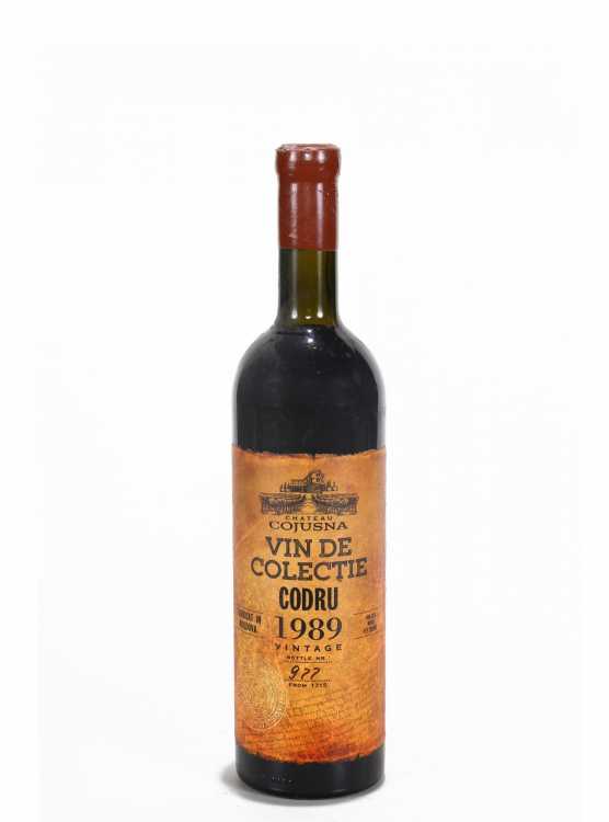 Вино «Codru» 1989 Коллекционное, Chateau Cojusna. 0,75