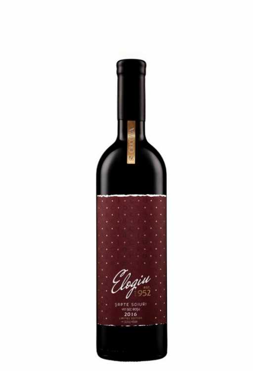Вино «Sapte Soiuri» (Семь сортов) 2016 Elogiu, Cricova. 0,75