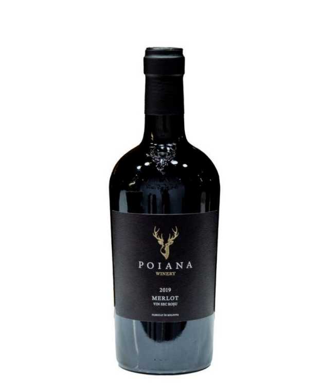 Вино «Merlot» 2019 Poiana. 0,75