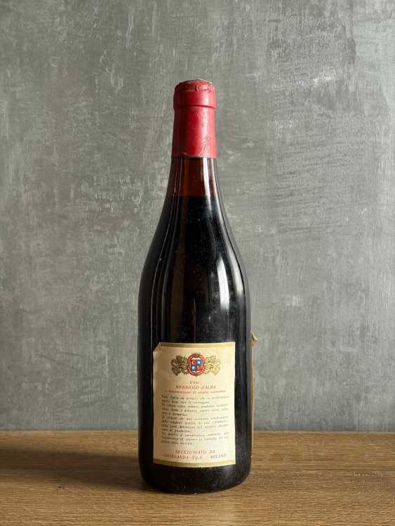 Вино C.Valletti Nebbiolo d’Alba 1971 года.