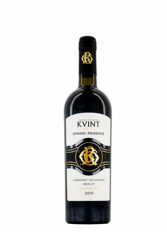 Вино «Grand Reserve» 2017 Cabernet Sauvignon - Merlot, KVINT. 0,75