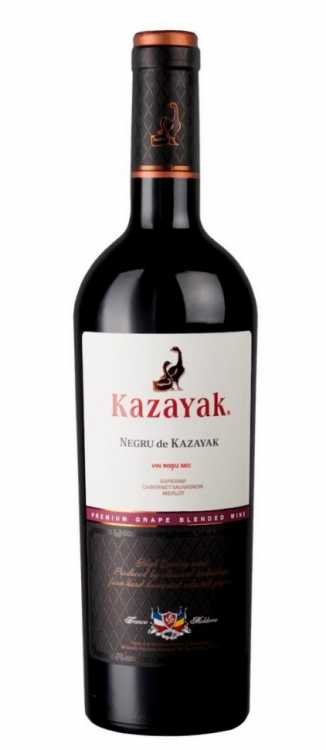 Вино «Negru de Kazayak» 2019 Saperavi - Cabernet Sauvignon - Merlot. 0,75