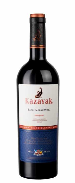 Вино «Rosu de Kazayak» 2018 Feteasca Neagra - Cabernet Sauvignon - Merlot. 0,75