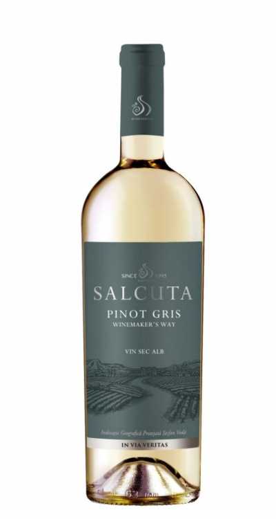 Вино «Pinot Gris» 2021 Salcuta. 0,75