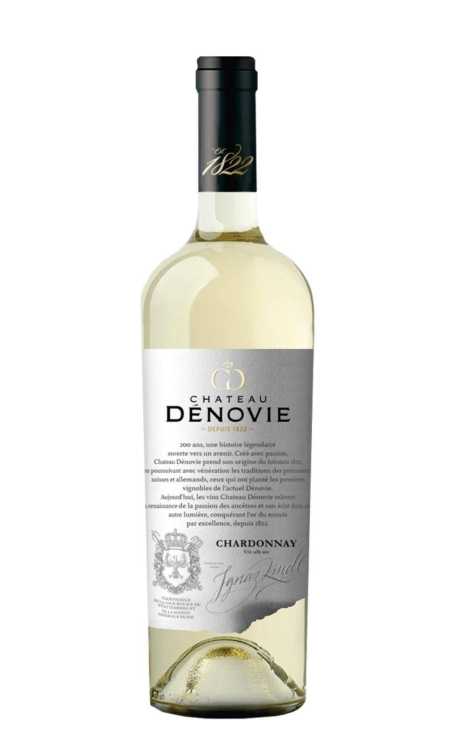 Вино «Chardonnay» 2021 Premium, Denovie. 0,75