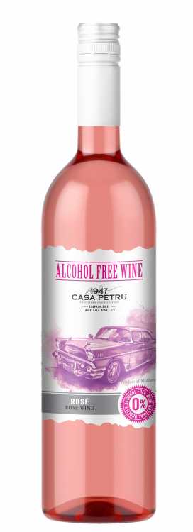 Безалкогольное вино "Casa Petru" Rose, Mold-Nord.