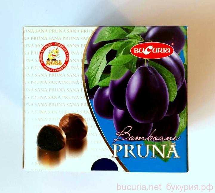 Диабетические конфеты "Слива", 300 г.