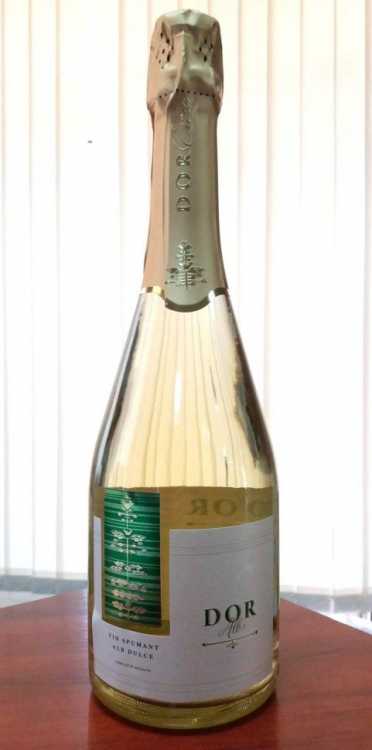 Шампанское «Dor» белое сладкое, Bostavan. 0,75