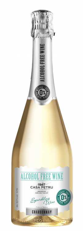 Газированное вино «Chardonnay» безалкогольное, Mold-Nord. 0,75