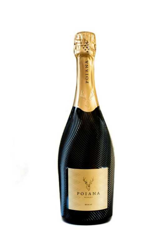 Шампанское «Poiana» 2021 Muscat. 0,75