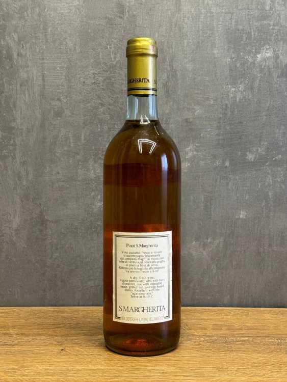 Вино Pinot S.Margherita 1989 года.
