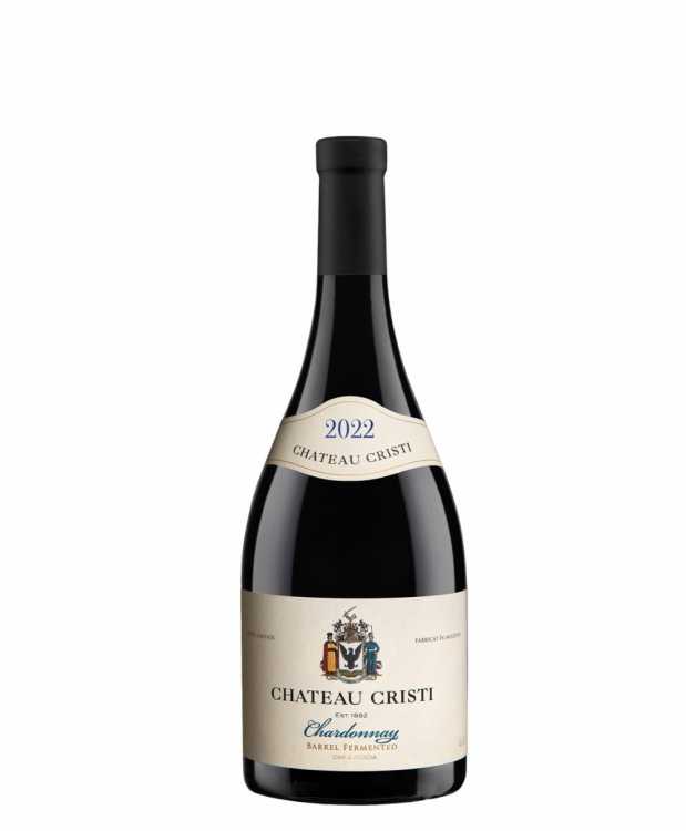 Вино «Chardonnay» 2022 Barrel fermented, Chateau Cristi. 0,75