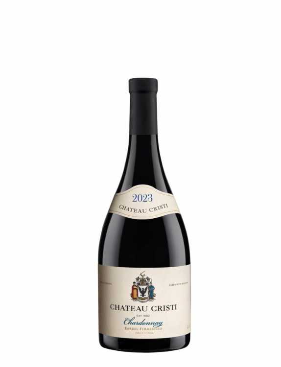 Вино «Chardonnay» 2024 Barrel fermented, Chateau Cristi. 0,75