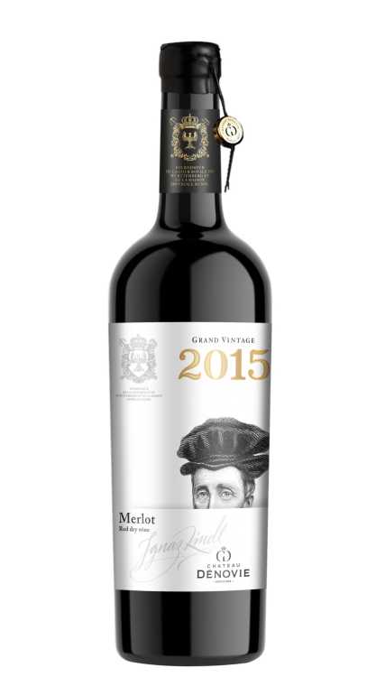 Вино «Merlot» 2015 Grand Vintage, Denovie. 0,75