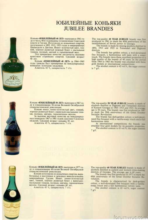 Грузинский "Юбилейный 60 лет" 70-е года. 0,5 л. СССР. Редкий.  2