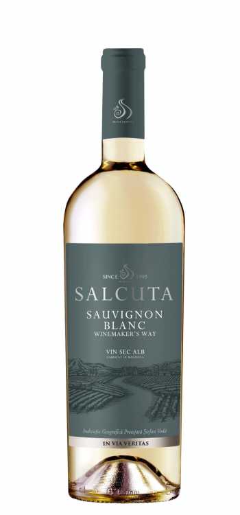 Вино «Sauvignon Blanc» 2020 Salcuta. 0,75