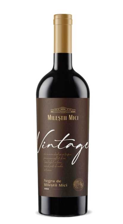 Вино «Negru de Milestii Mici» 1988 Vintage. 0,75