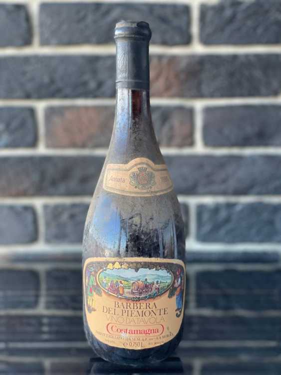 Вино Vino Da Tavola Barbera Del Piemonte Costamagna 1983 года