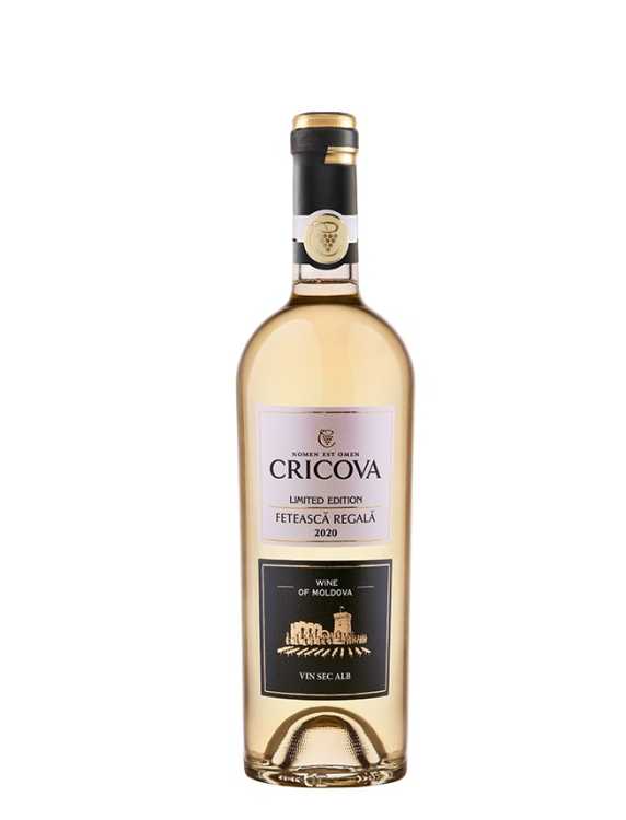 Вино «Feteasca Regala» 2021 Limited Edition, Cricova. 0,75
