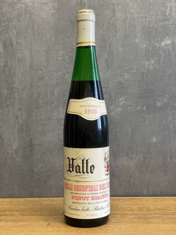 Вино Valle Pinot Bianco 1975 года