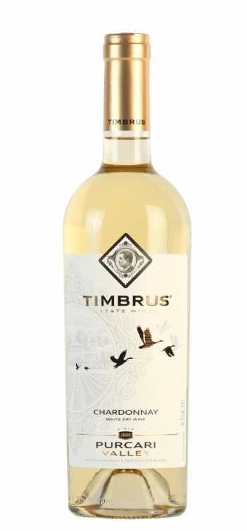 Вино «Chardonnay» 2022 Timbrus. 0,75