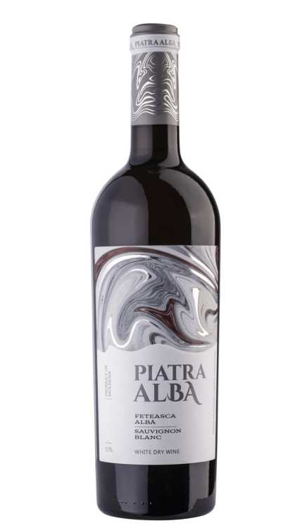 Вино "Piatra Alba" 2020 Feteasca Alba - Sauvignon Blanc, Cojusna. 0,75