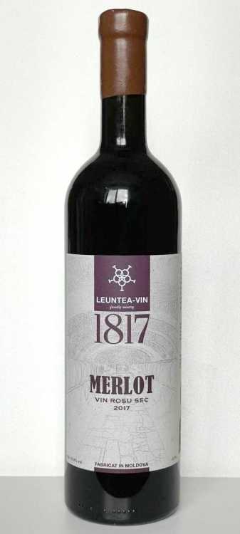 Вино «Merlot» 2017 Leuntea-Vin. 0,75