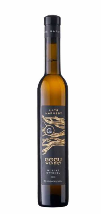 Вино «Muscat Ottonel» 2020 Late Harvest, Gogu. 0,375