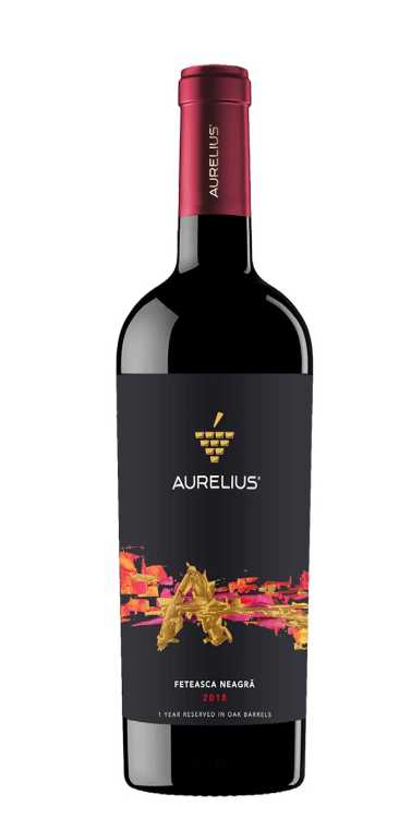 Вино «Feteasca Neagra» 2018 Aurelius. 0,75