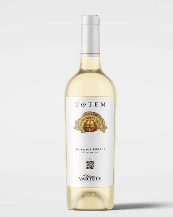 Вино «Totem» 2021 Feteasca Regala, Chateau Vartely. 0,75