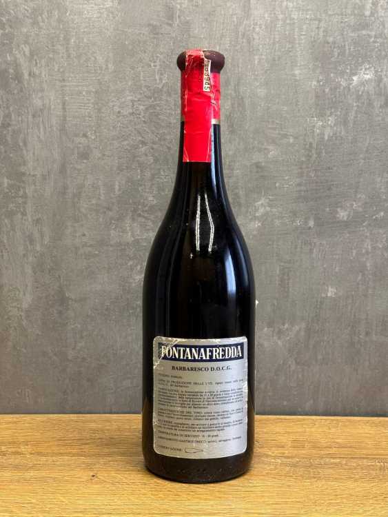 Вино Fontanafredda Barbaresco 1984 года.