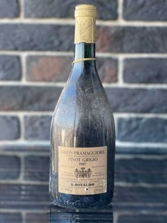 Вино S. Osvaldo Lison-Pramaggiore Pinot Grigio 1987 года урожая