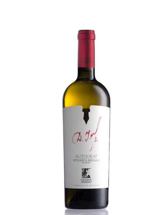 Вино «Autograf» 2020 Feteasca Regala, Gitana. 0,75