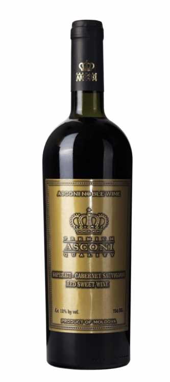 Вино «Noble Wine» 2017 Saperavi - Cabernet Sauvignon, Asconi. 0,75