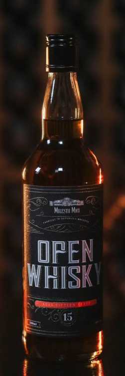 Виски «Open Whisky» 15 лет, Milestii Mici. 0,7