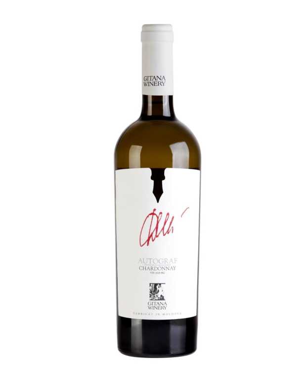 Вино «Autograf» 2022 Chardonnay, Gitana. 0,75