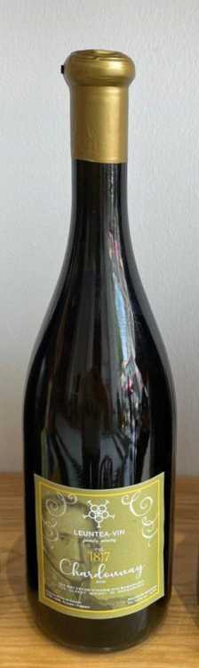 Вино «Chardonnay» 2021 Leuntea-Vin. 0,75