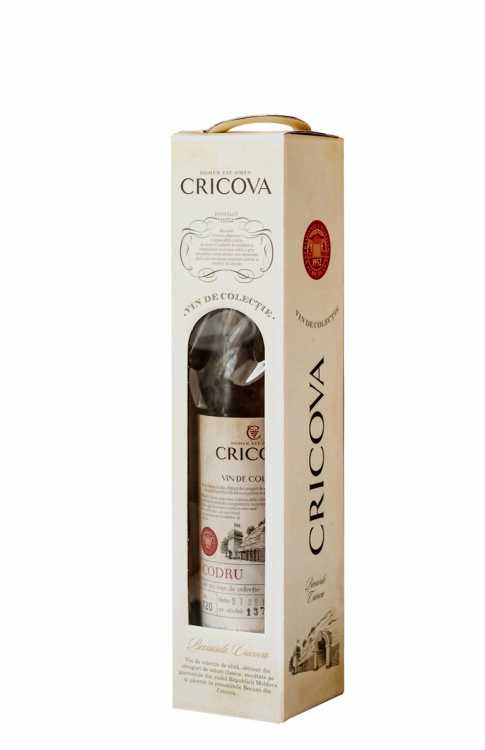 Вино «Codru» 2000 коллекционное, Cricova. 0,75