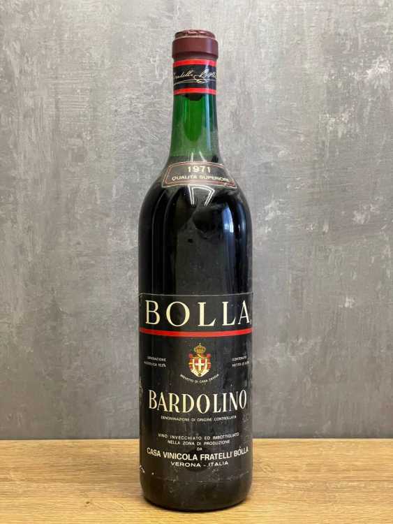 Вино Bolla Bardolino 1971 года